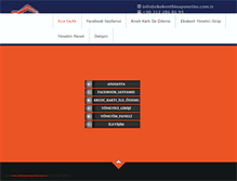 Tablet Screenshot of ekokentbinayonetim.com.tr